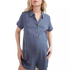 HATCH Maternity Lenora Romper